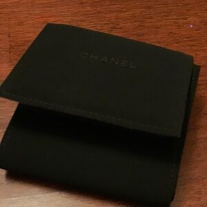Brand new Chanel jewelry pouch/ pocket , rare larger and authentic